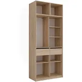 Vicco armoire Elmo Sonoma 50x40cm Lot de 3, Model 61339