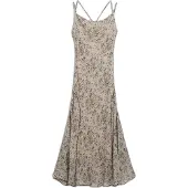Desigual Robe beige / vert