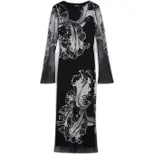 Desigual Robe noir / blanc