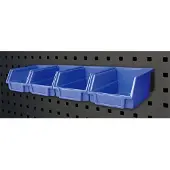 VAR Peg Bins Set 140x105x75 Mm Tool Bleu