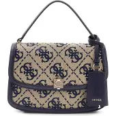 GUESS Sac à Rabat Audrey Monogramme Navy Logo