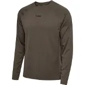 Hummel T-Shirt fonctionnel 'Momentum' chocolat / noir