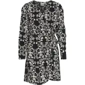 Ichi Robe gris clair / noir
