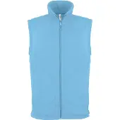 Kariban Gilet micropolaire Bleu Tropical 4XL