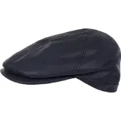 Horka Béret en nubuck bleu 57 cm Bleu 57 cm