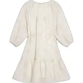 Desigual Robe courte SILVIBOHO femmes - Blanc - EU S