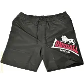 Lonsdale Boardshorts gris clair / rouge foncé / noir