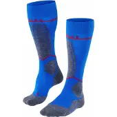 Falke - Chaussettes de ski - SK4 Advanced Compression Light M Olympic pour Homme en Laine - Taille 39-41 - Bleu