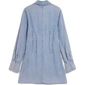 Desigual Robe-chemise bleu denim