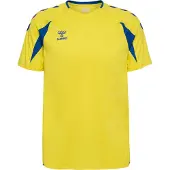 Hummel T-Shirt fonctionnel 'Core 2.0' bleu foncé / jaune