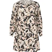 KAFFE CURVE Robe 'Paca' beige / sable / noir