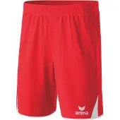 Erima Short Classic 5-c Rouge/blanc