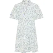 Ichi Robe 'Qwin' bleu / vert / blanc cassé