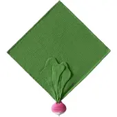 Oli&carol Ramona The Radish Big Doudou Vert Enfants
