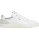 Pepe Jeans Baskets basses 'KENTON COURT' gris / argent / blanc
