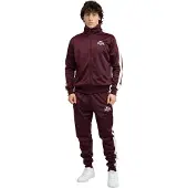 Lonsdale Survêtement 'Pember' écru / rouge foncé