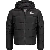 Lonsdale Veste d’hiver 'Trover' noir / blanc