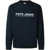 Pepe Jeans pour homme. PM5800029 Sweatshirt Matthew navy (XL), Casuel, Coton, Marine