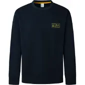 Pepe Jeans pour homme. PM5800139 Sweatshirt Soren navy (L), Casuel, Coton, Marine