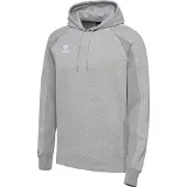 Hummel Sweat de sport gris clair / gris chiné / blanc