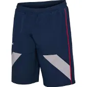 Hummel Pantalon de sport bleu marine / gris clair / rouge