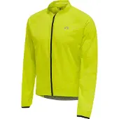 Newline Veste de sport citron vert / gris argenté / noir