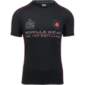 Gorilla wear T-Shirt fonctionnel 'Broxton' rouge / noir / blanc