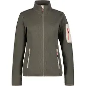 Icepeak Veste en polaire fonctionnelle 'Bowersville' crème / gris foncé / rose / noir