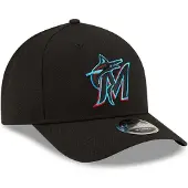 New Era 9forty Mlb Miami Marlins Cap Noir