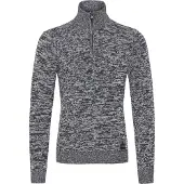 Blend Pull-over bleu foncé / blanc