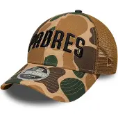 New Era Wordmark 9forty San Diego Padres Cap Marron