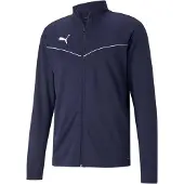 Puma Vestes d’entraînement 'TeamRise' bleu foncé