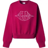 Pepe Jeans Bernis Sweatshirt Rose M Femme