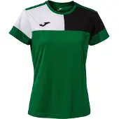 Glemo T-shirt Femme Joma Camiseta Manga Sky Green-Black Xl