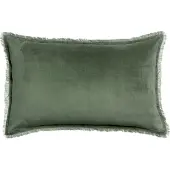 Vivaraise Housses de coussins FARA - Gris - 40x65 cm