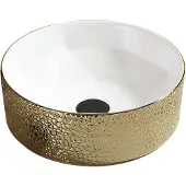 Mexen Lavabo CLARISA blanc/or 41 cm