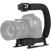 Puluz Poignée vidéo DV en forme de C PU3005 (Divers), Appareil photo numérique : accessoires, Noir