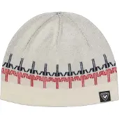 Rossignol Patterned Beanie Blanc