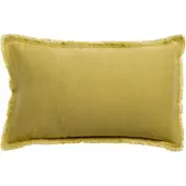 Vivaraise Coussin Uni Laly Gold 30 X 50 Cm Vivaraise