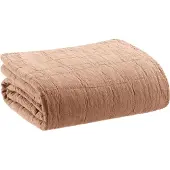 Vivaraise Plaid Recyclé Titou Dragee 140 X 200 Cm Vivaraise