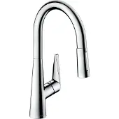 Hansgrohe Mitigeur de cuisine 200 avec douchette extractible 2 jets chromé Talis M51