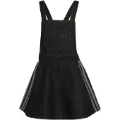Adidas Originals Jupe 'DENIM DUNGAREES' gris foncé / noir denim