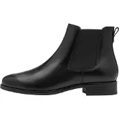 Tamaris Bottines 'Lederstiefeletten' noir