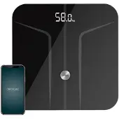 Cecotec Pèse-personne Surface Precision 9750 Smart Healthy, Fonction de bio-impédance, connectivité via Bluetooth et surface en