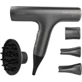Cecotec Sèche-cheveux ionique Bamba Ionicare 6000 RockStar Soft Pro. Moteur numérique, faible consommation d'énergie