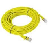 Lanberg Câble Ethernet LAN PCU6-10CC-1000-Y jaune 10 m