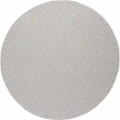 vidaXL Tapis de sol LUGO, couleur crème, diamètre 160 cm, en polyester