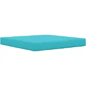 vidaXL Coussin de canapé d'extérieur 3 pcs Turquoise Polyester