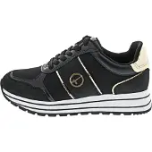Tamaris Baskets basses or / anthracite / noir