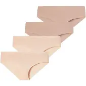 Schiesser Culotte ' Invisible Light ' beige / nude / sable